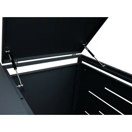 Elephant Gin Mülltonnenbox MTB-13280-AO 132 x 80 cm grau