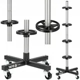 TRIZERATOP Felgenbaum Mobiler Felgenständer, Reifenbaum für Räder und Reifen bis 225mm bunt
