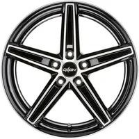 OXIGIN 18 Concave 7,5 x 19 5 x 120 ET45 Schwarz Poliert