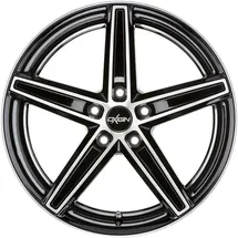 OXIGIN 18 Concave 7,5 x 19 5 x 120 ET45 Schwarz Poliert