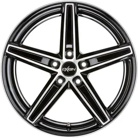 OXIGIN 18 Concave 7,5 x 19 5 x 120 ET45 Schwarz Poliert
