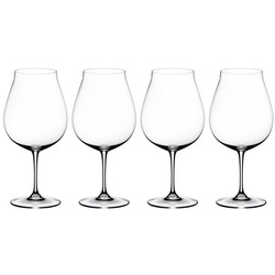 RIEDEL Glas Weinglas Vinum Pinot Noir 4er Set, Kristallglas
