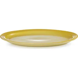 Le Creuset Platte 46 cm oval zitronengelb