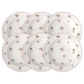 Villeroy & Boch Petite Fleur Salatschale 6-tlg. bunt/weiß