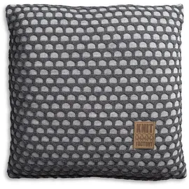 Knit Factory Mila Kissen 50 x 50 cm Grau
