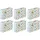 Clairefontaine 6x Drachen, Geschenktasche 37x11,8x27,5 Mehrfarbig 32475-6C