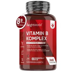 WeightWorld Vitamin B Komplex - Mit Vitamin C