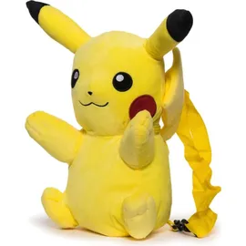 Canenco Pokemon Pikachu - Plüsch-Rucksack - 34 cm - Gelb