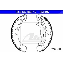 Ate Bremsbackensatz [Hersteller-Nr. 03.0137-0497.2] für Ford