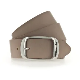 TAMARIS Damengürtel Leder grau 105