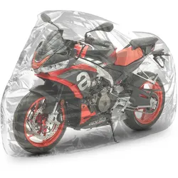 Motorrad Abdeckplane Moto Guard XL Abdeckhaube transparent