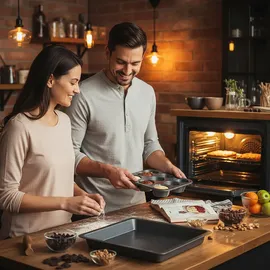 Relaxdays Backformen Set 4-teilig