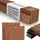 Juskys Terrassendiele 220 cm teak