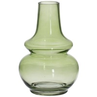 BigBuy Home Vase grün Glas 13 x 13 x 19 cm