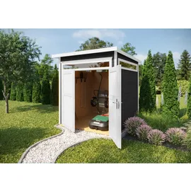 Weka Gartenhaus 265 2,20 x 1,61 m Anthrazit