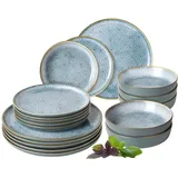 Moritz & Moritz TERRA Tafelservice 18-tlg. 6 Personen azurblau