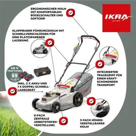 IKRA ICM 2/2037 inkl. 2 x 2,0 Ah