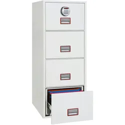 Phoenix World Class Vertical Fire File FS2254E Aktenschrank 4 Schubl.