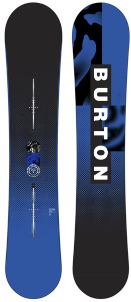 Burton Ripcord Wide - Snowboard - Blue - 158 cm