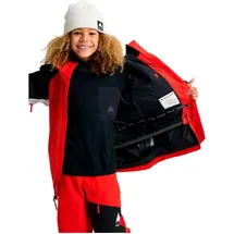 BURTON Powline Goretex Jacke - flame scarlet/true black - 14-16 Jahre