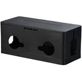 Callstel Kabelbox mit Deckel 1-tlg. schwarz