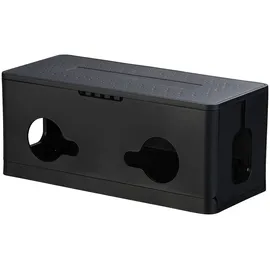 Callstel Kabelbox mit Deckel 1-tlg. schwarz