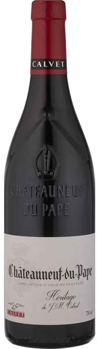 Calvet Châteauneuf-du-Pape Héritage Rotwein trocken 0,75 l | 2024