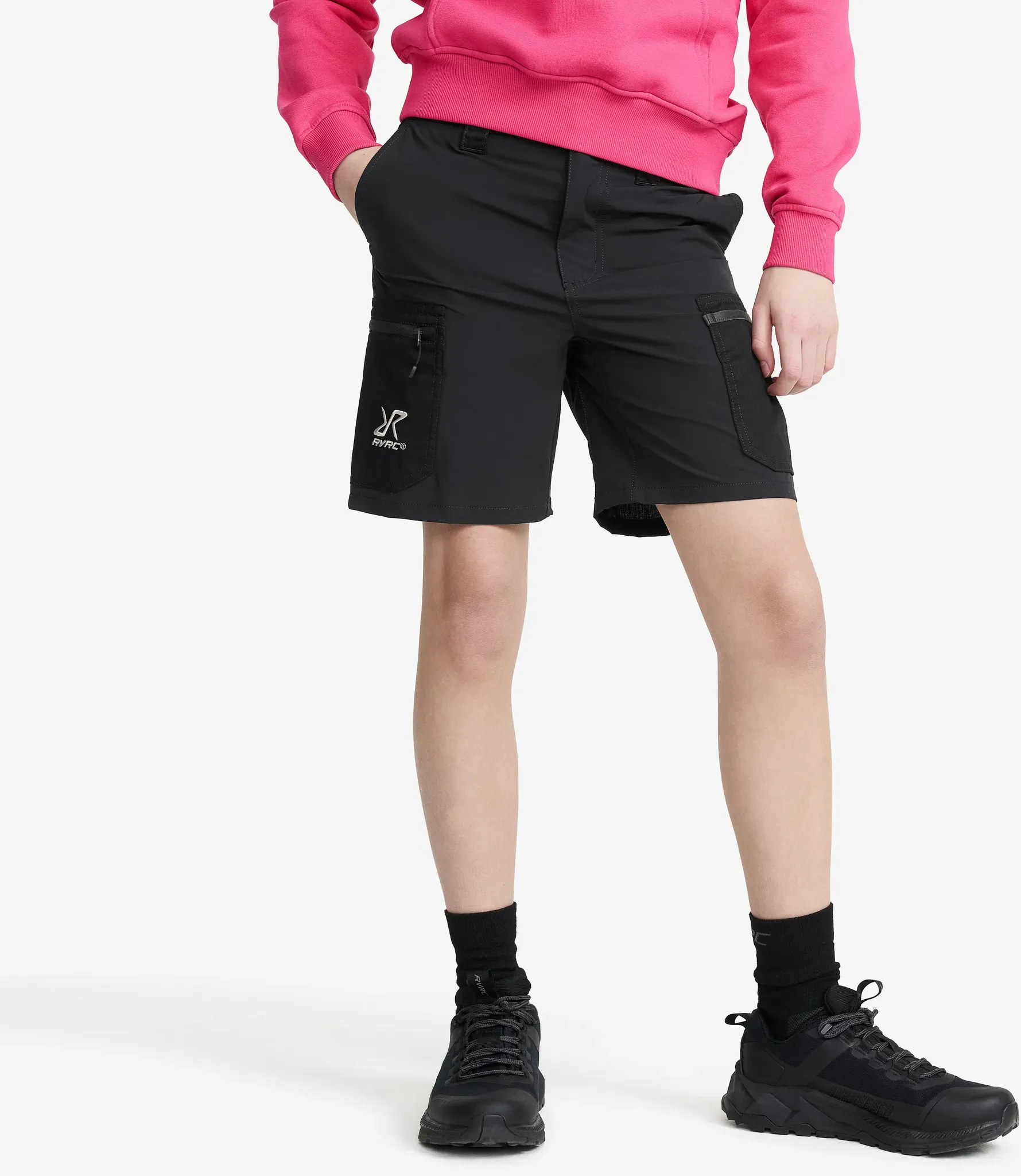 Rambler Lightweight Shorts Teens Black, Größe:164 - Kinder & Teens > Hosen - Schwarz