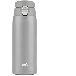 emsa Isolierbecher Travel Mug Light 400 ml Edelstahl Grau