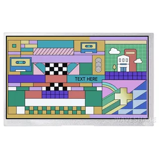 Waveshare 10,1 Zoll DVI-Displaymodul: Für Raspberry Pi Pico, 1024×600 Pixel, LCD IPS-Panel