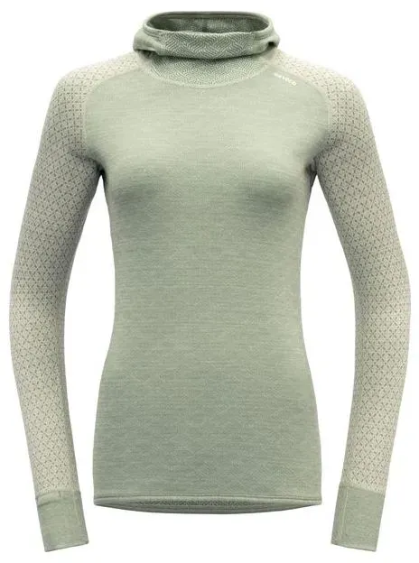Devold of Norway Kvitegga Merino 230 Hoodie WMN raw white (010A) L