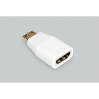 Raspberry Pi® Raspberry Pi® SC0005 HDMI-Adapter [1x HDMI-Stecker C Mini - 1x HDMI-Buchse] 0cm Weiß