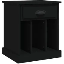 vidaXL Nachtschrank 43 x 36 x 50 cm Schwarz