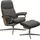 Stressless Stressless® Relaxsessel »Consul«, mit Cross Base, Größe S, M & L, Holzakzent Eiche grau