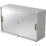 Hammerbacher Schiebetürenschrank V1752S/5/S/SG lichtgrau, silber 1 Fachboden 120,0 x 40,0 x 74,8 cm
