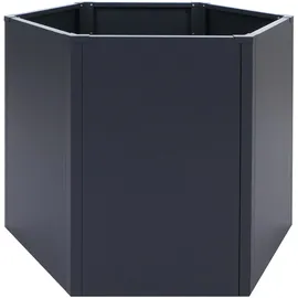 Mendler Hochbeet HWC-P64 77 x 100 x 88 cm Anthrazit