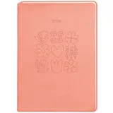 grafik werkstatt/becker & becker Terminplaner Lederlook 2026 Peach