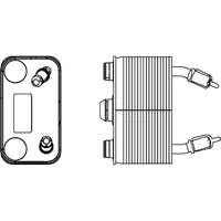 Mahle CLC 166 000P Ölkühler, Automatikgetriebe