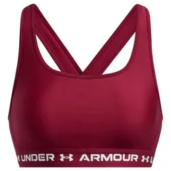 Under Armour Crossback Mid Bra cardinal -cardinal white S