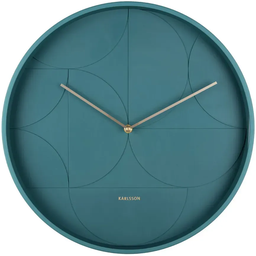 KARLSSON Wall Clock Echelon - D/T ca. 40,00x4,50