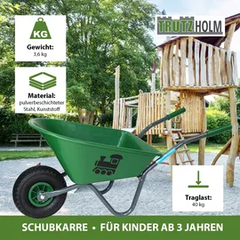 Trutzholm Kinderschubkarre Lokomotive