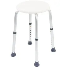 Nottingham Rehab Supplies (NRS) höhenverstellbarer Duschhocker Weiß