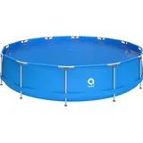 Pool Framepool Frame Schwimmbad Schwimmbecken Gartenpool 427x84cm rund Stahl