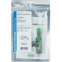 Smartkeeper CL04PKGN Schnittstellenblockierung + Schlüssel USB Typ-C Grün Kunststoff 1 Stück(e)