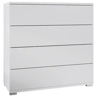 Vladon Kommode, Weiß, 76x76x35 cm, Wohnzimmer, Kommoden & Sideboards,