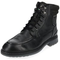 Pantofola d ́Oro Stiefelette Leder Schnürstiefelette schwarz 46 EU