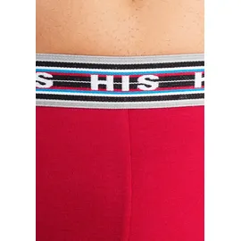 H.I.S. Slip gestreift rot M 7er Pack