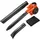 Wiltec 3in1 Laubbläser, Laubsauger u. Laubhäcksler, Laubgebläse 1 PS mit 26ccm, beninbetriebener Laubstaubsauger, Gartenhäcksler mit 50 l Fangsack