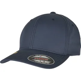 Flexfit Recycled Polyester Baseballkappe blau S/M
