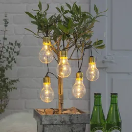 STAR LED-Lichterkette Kunststoff 1 m Warmweiß